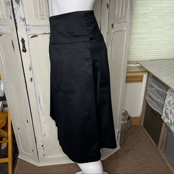 International Concepts Black Pleated Skirt Size 10 - Picture 4 of 11